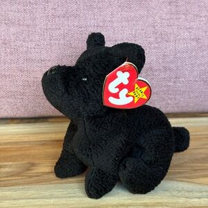 Vintage Ty Beanie Baby Scottie the Scottish Terrier Dog 1996 With Tag
